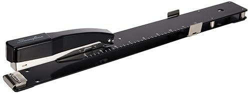 Swingline Long Reach Stapler, 20 Sheet Capacity, Jam Free, 12" Reach, Metal, Black (S7034121P) - Image 4