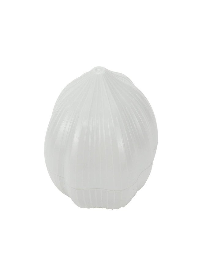Sscon 1Pc Garlic Chopper Press Cutter Twist Finer Cut Garlic Chopper White - Image 1