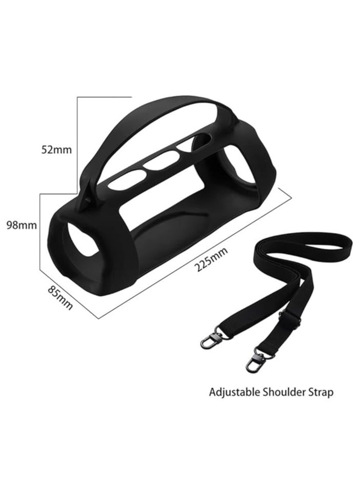 جي بي ال تهمة 5 حقيبة للتخزين المحمولة ، بلوتوث متوافق جي بي ال تهمة 5 مكبر صوت محمول غطاء من السيليكون ، جي بي ال تهمة 5 ملحقات مكبر الصوت لينة - Image 2