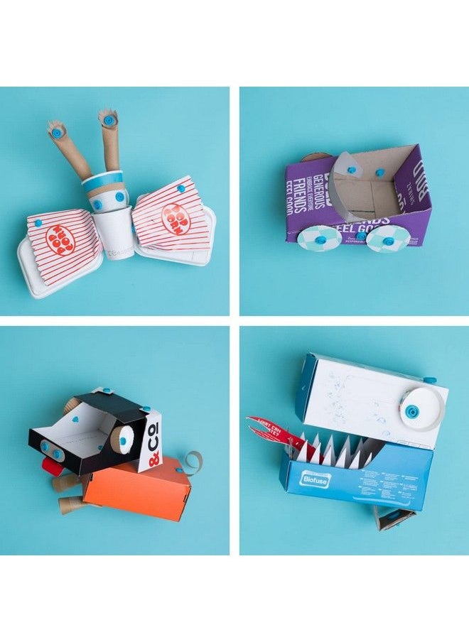 Scru 180 ; Topup Your Tool Kit And Connect Up To 3 Layers Of Cardboard ; At Home Play And Classroom Learning ; Stem And Steam Educational Toys ; Reusable Tools For Boys And Girls Age 4+