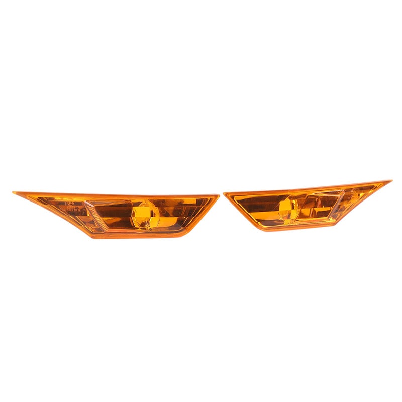1 Pair LED Side Marker Turn Signals Cover 34300 TE H01 Anti Scratch Left Right Side Marker Lamp Housing Amber - Image 3