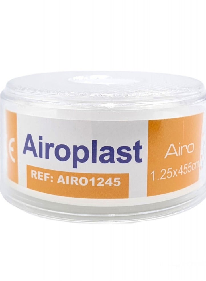 Pharmaplast Transparent, easy-tear medical adhesive tape ideal for securing tubes and catheters. Hypoallergenic adhesive suitable for sensitive skin.​ 