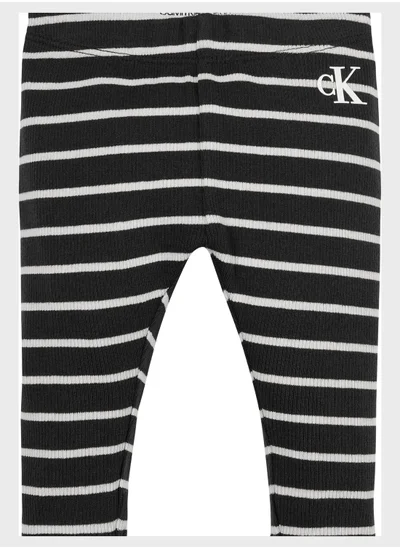 Calvin Klein Jeans Infant Stripe Leggings