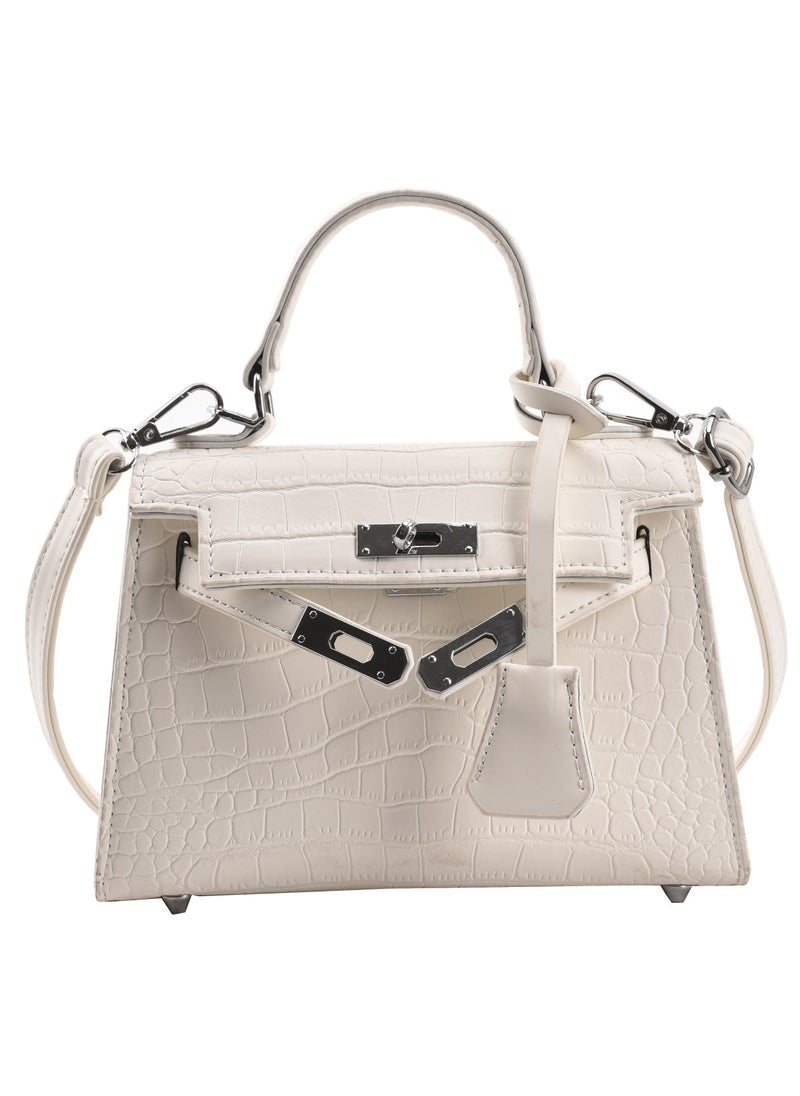 VIDSID Women's Shoulder bag Satchel Handbag（White）  - Image 1