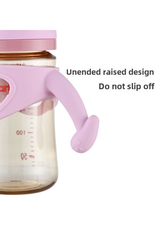Adapted To Bei Qi Three Generation Bottle Handle Pro 3 Generation Bottle Handle Suitable For Pro Bottle Silicone Handle Pro Same Silicone-Color:Dark Red-Capacity:160ml-330ml - Image 3
