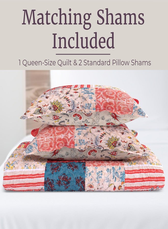 لافيش هوم طقم لحاف مالوري من لافيش هوم، 3 قطع - مقاس كامل/كوين - Image 4