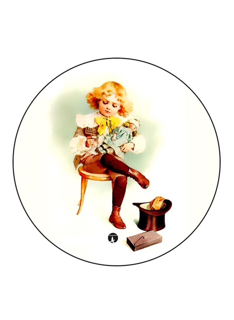 RKN Girl Printed Fridge Magnet Multicolour - Image 1