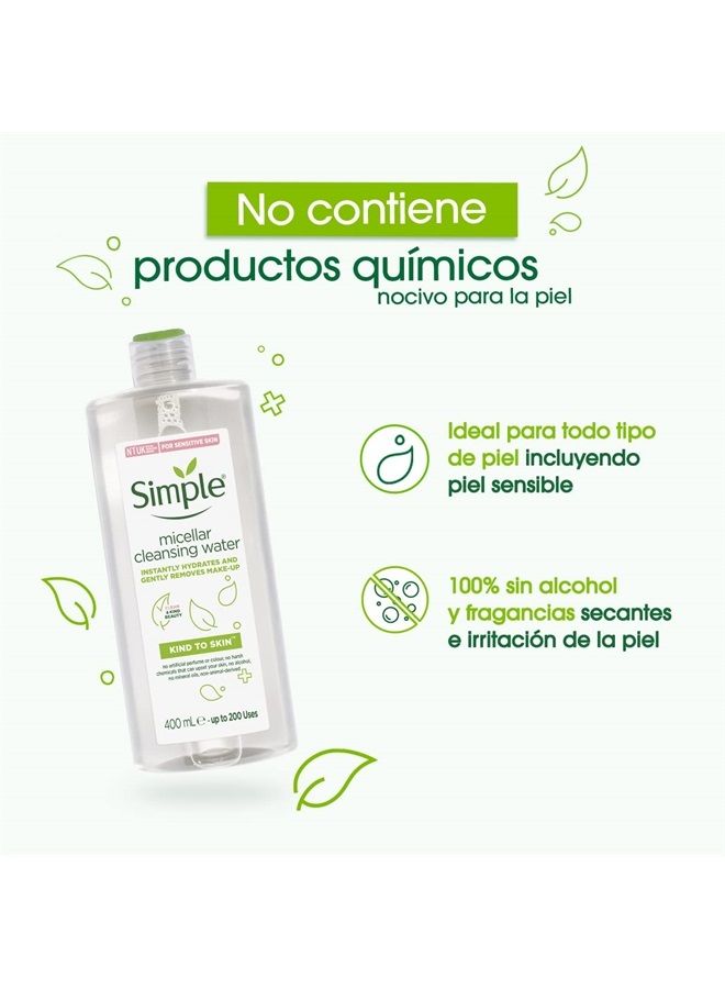 simple Kind To Skin Micellar Cleansing Water - Image 3