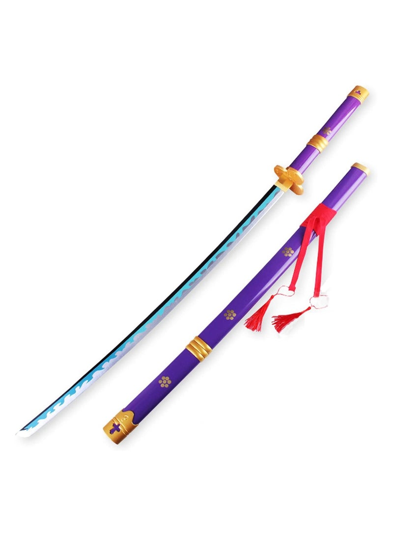 REZZOSS NEW REZZOSS Demon Slayer Sword Samurai Sword,Katana Wooden Knife Toy Sword Blade Decoration Toy,Handmade,Demon Slayer Blade Decoration Weapon Toy(104CM) - Image 1