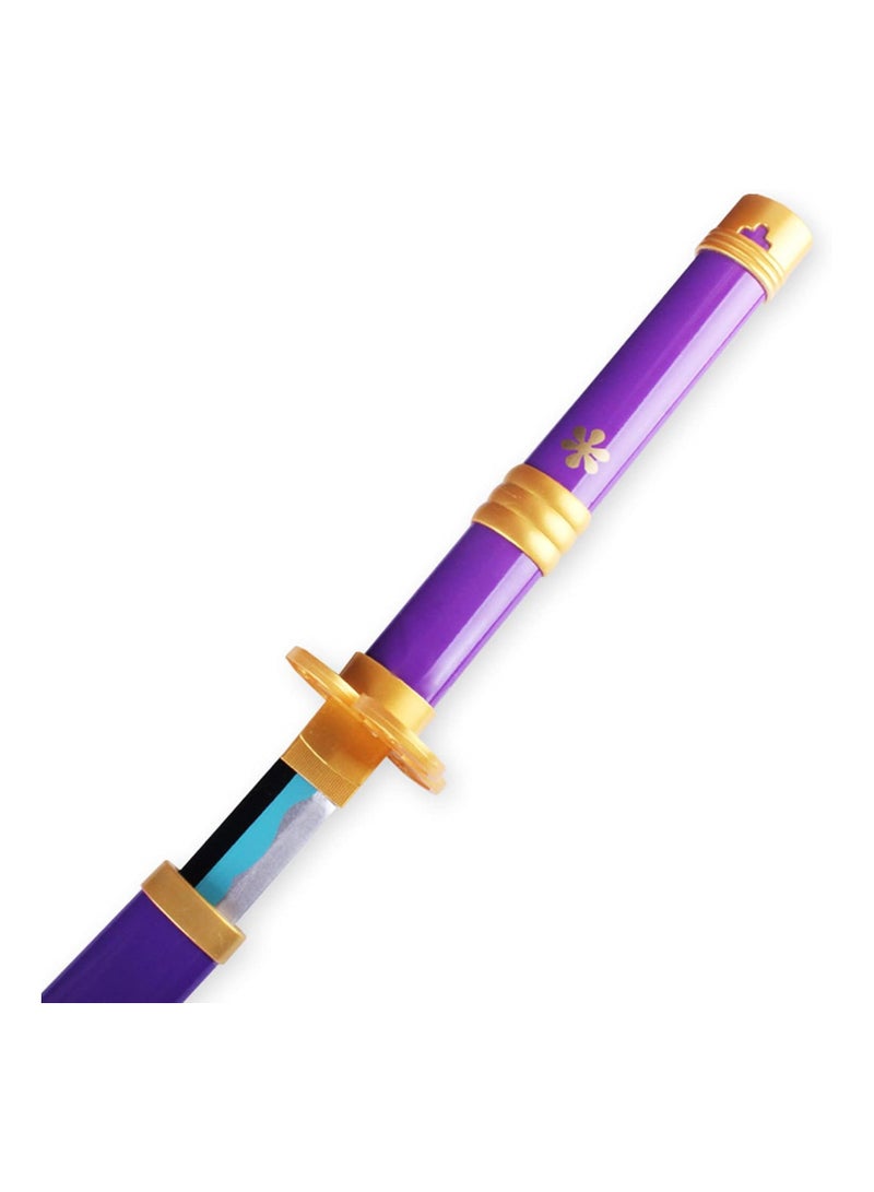 REZZOSS NEW REZZOSS Demon Slayer Sword Samurai Sword,Katana Wooden Knife Toy Sword Blade Decoration Toy,Handmade,Demon Slayer Blade Decoration Weapon Toy(104CM) - Image 3