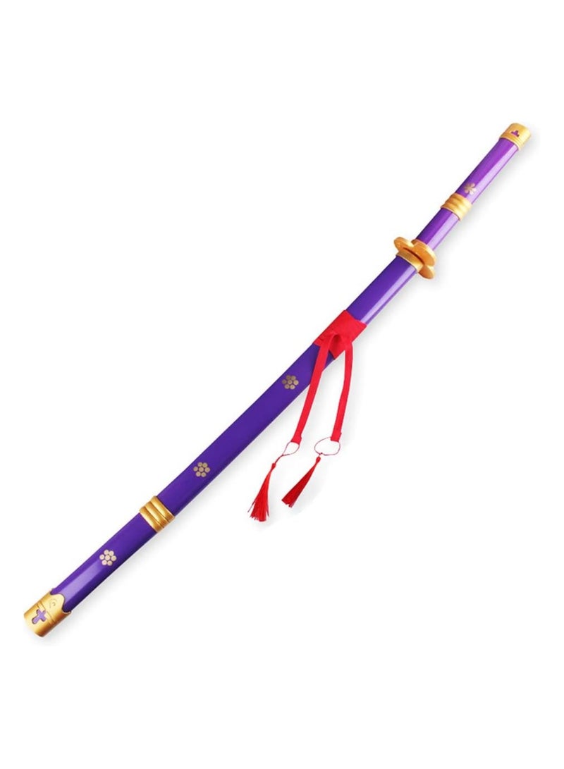 REZZOSS NEW REZZOSS Demon Slayer Sword Samurai Sword,Katana Wooden Knife Toy Sword Blade Decoration Toy,Handmade,Demon Slayer Blade Decoration Weapon Toy(104CM) - Image 4