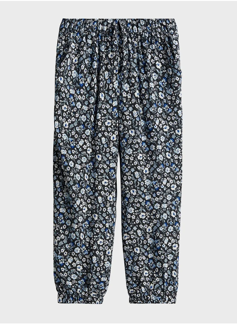 اتش اند ام Kids Floral Print Sweatpants