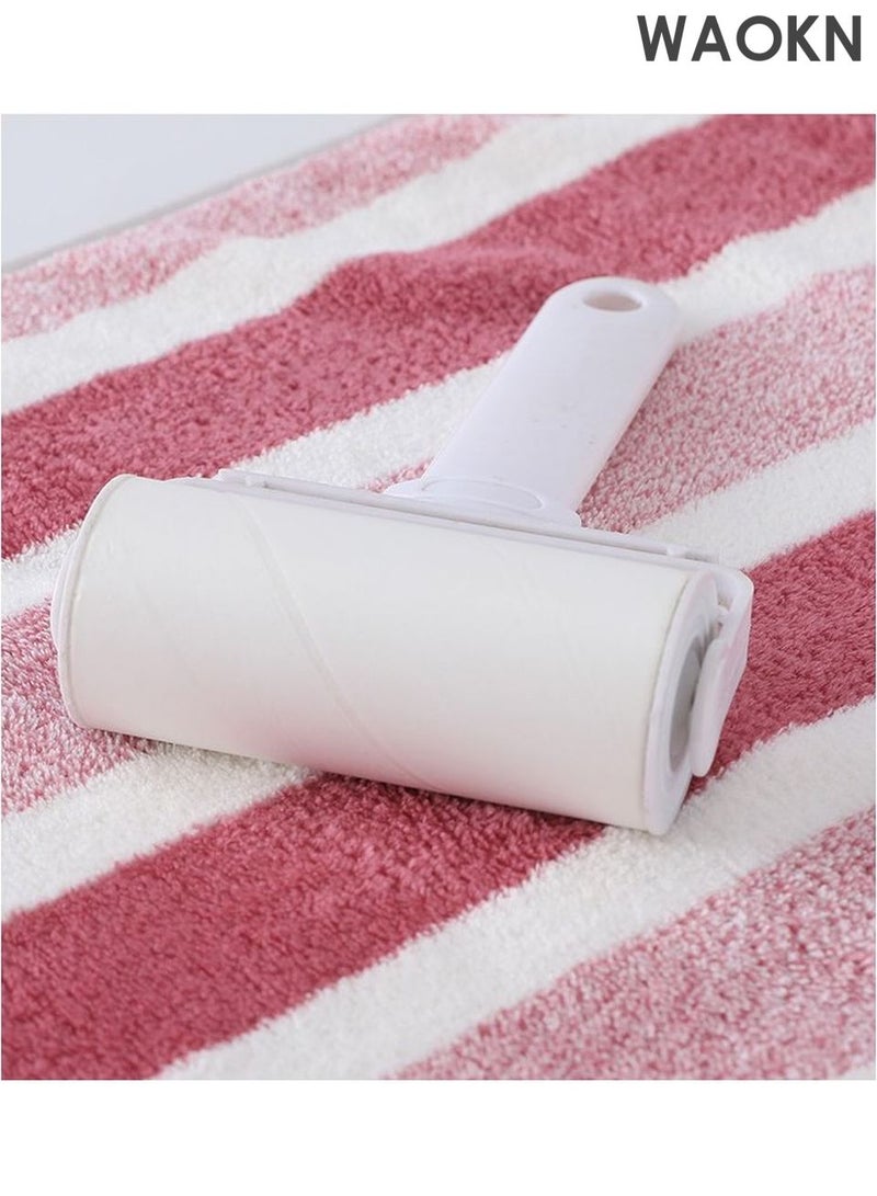 WAOKN Set of 2 Luxury Bath Towels - Ultra Soft, Highly Absorbent, Quick Drying - 140x70 cm and 35x76 cm - Large Cotton Towels - bath towels, shower towels, cotton bath towels, ultra-absorbent bath towels, large bath towels, soft bath towels, quick-drying bath towels, bath towel set, bathroom accessories, bathroom essentials. - Image 3
