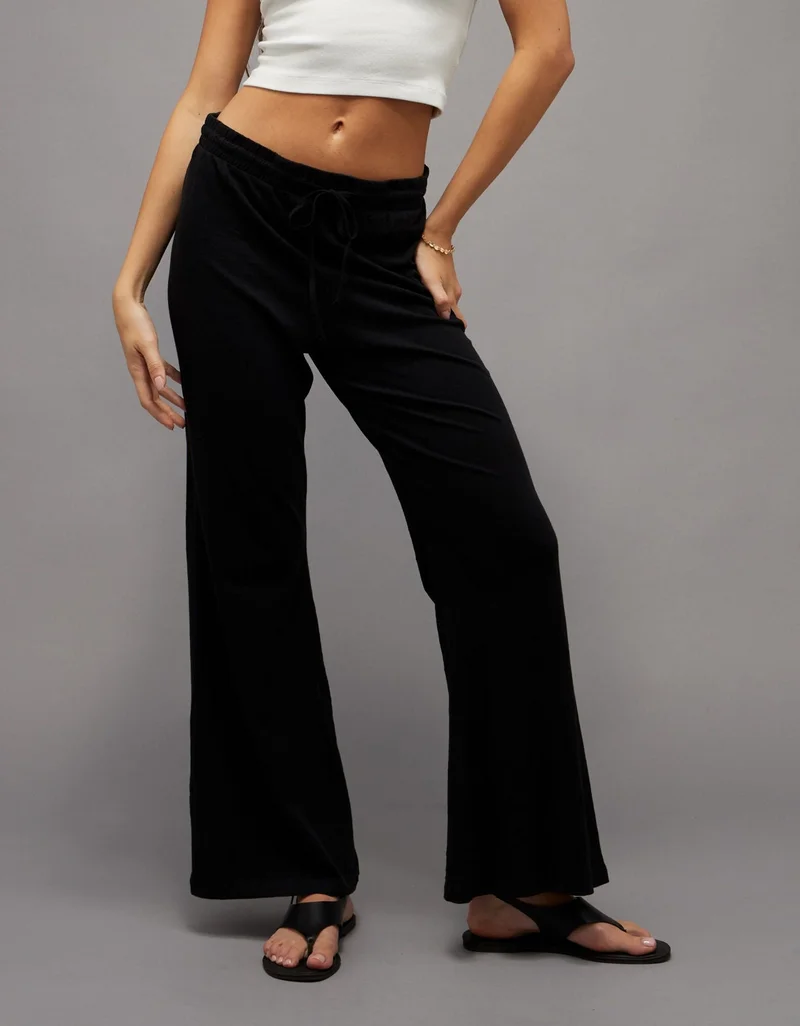 American Eagle AE Sunchaser Mid-Rise Flare Pant