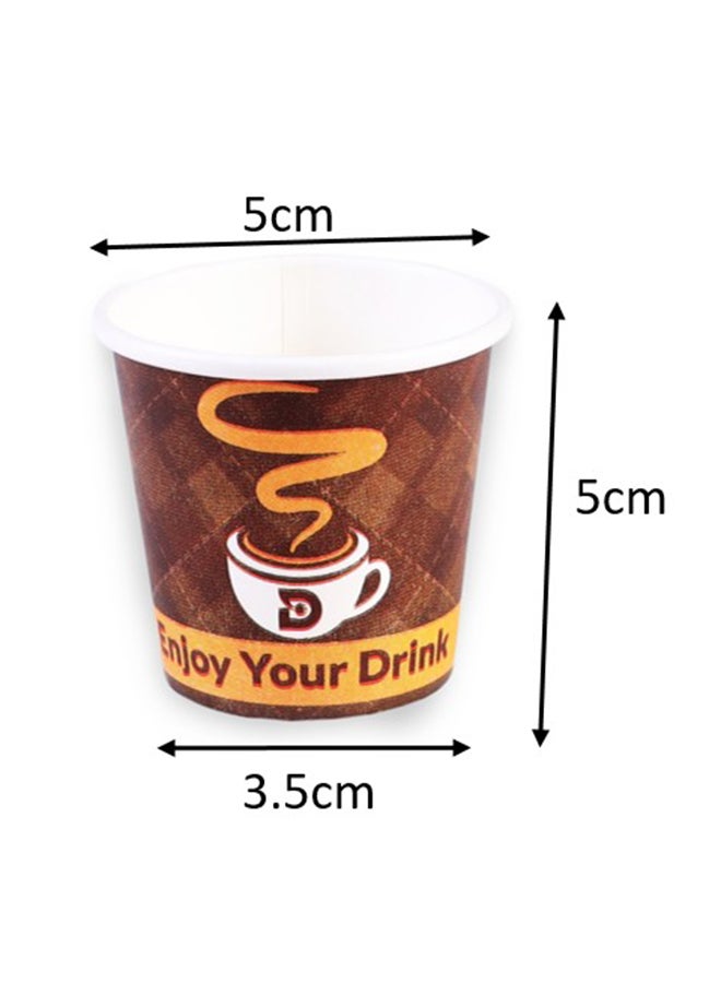 HOME CHOICE كوب ورقي سعة 74 مل، 50 قطعة، 2.5 أونصة، أكواب ورقية للحفلات، أكواب ورقية قابلة للتصرف - Image 3