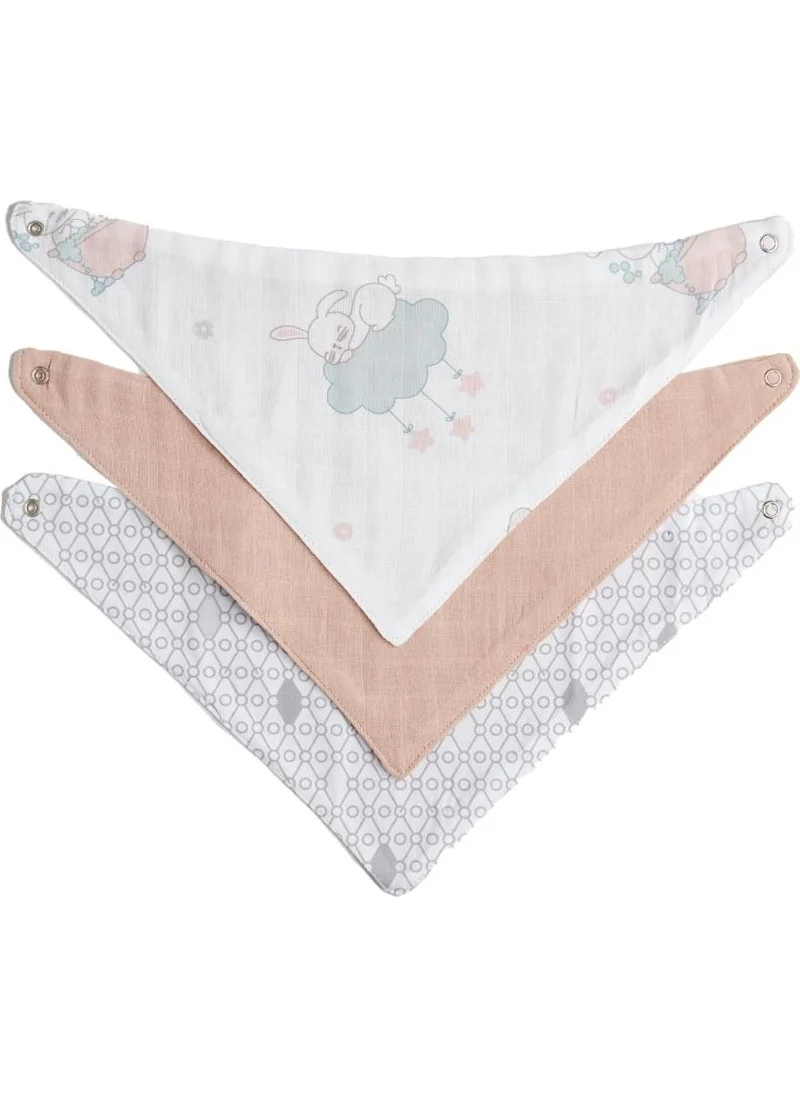 طفل يمشي Hero 3-Piece Baby-Child Scarf Bib Set Bunny