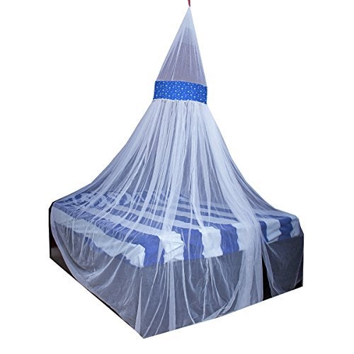 CREATIVE TEXTILES Portable Mosquito Net for Double Bed Insect Protection Repellent Shield Home & Travel, Lightweight Pop-Up Tent for Beds - Image 3
