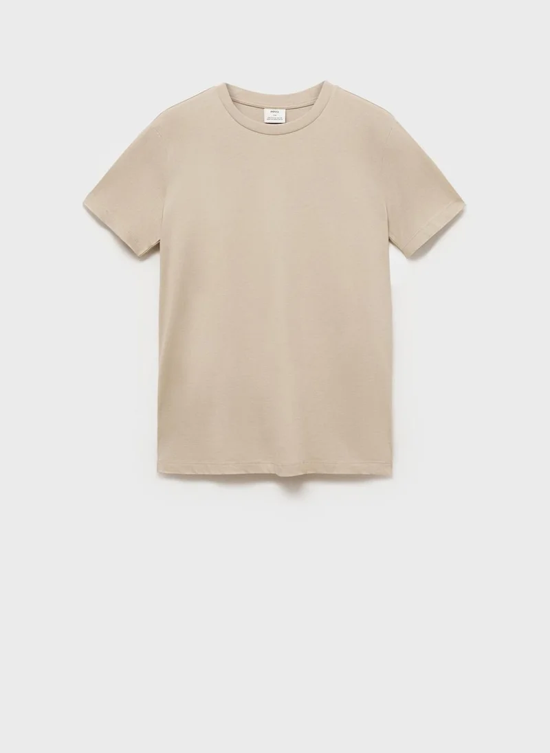 مانجو مان Essential Crew Neck T-Shirt