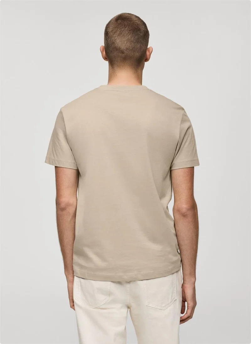 مانجو مان Essential Crew Neck T-Shirt