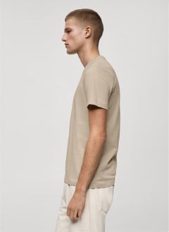 Mango Man Essential Crew Neck T-Shirt  - Image 3