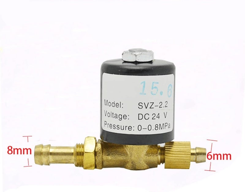 صمام كهرومغناطيسي SVZ-1.5 VZCT-2.2 بضغط 0-0.8Mpa وجهدي 24V أو 36V أو 220V، ذو موضعين وطريقين (مع حزام)، DC12V_SVZ-1.5 - Image 3