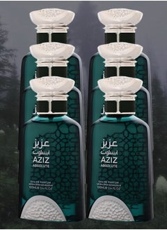الماس للعطور 6 قطع عطر عزيز أبسولوت للرجال 100 مل  - Image 1