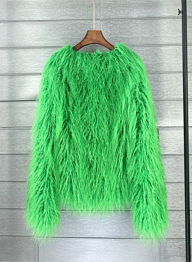 Loquat Women's Clothing Korean Version Solid Color Short Coat  - Image 2