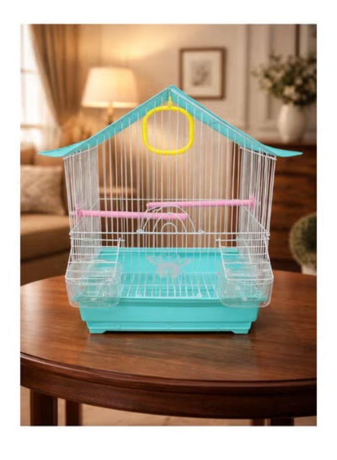 Petto Bird Cage 30×23×39 cm | Durable Metal Cage for Small Birds - Image 4
