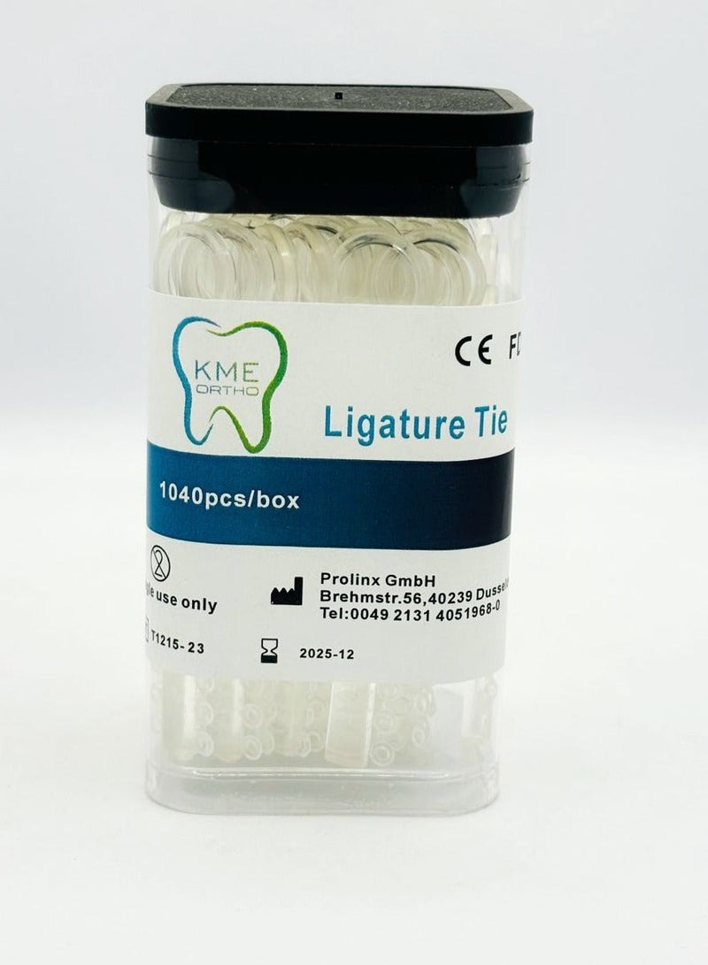 KME Ligature ties -Clear color - Image 1