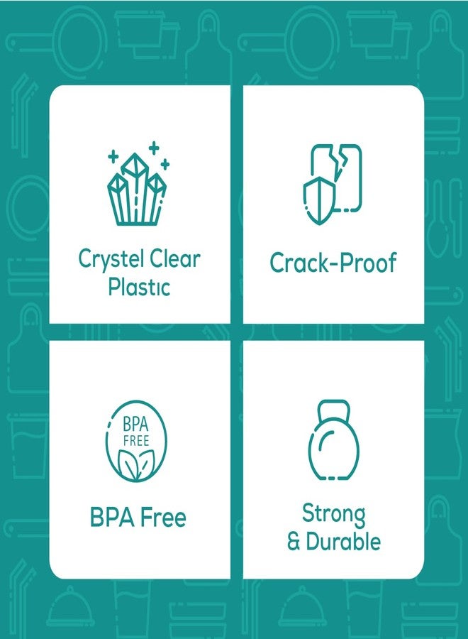 GUSTO [9 oz - 100 Count Clear Plastic Cups, Sturdy & BPA-Free Disposable Cups for Parties, Cocktails, Wine, Smoothies & Cold Beverages - Crystal-Clear, Durable, and Food Safe - Formerly Comfy Package - Image 3