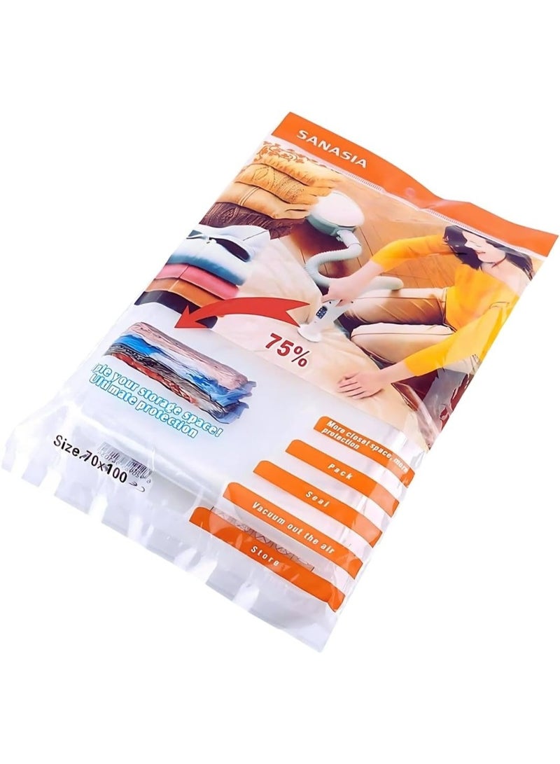 Set of vacuum-sealed storage bags. Transparent-205 - Image 1