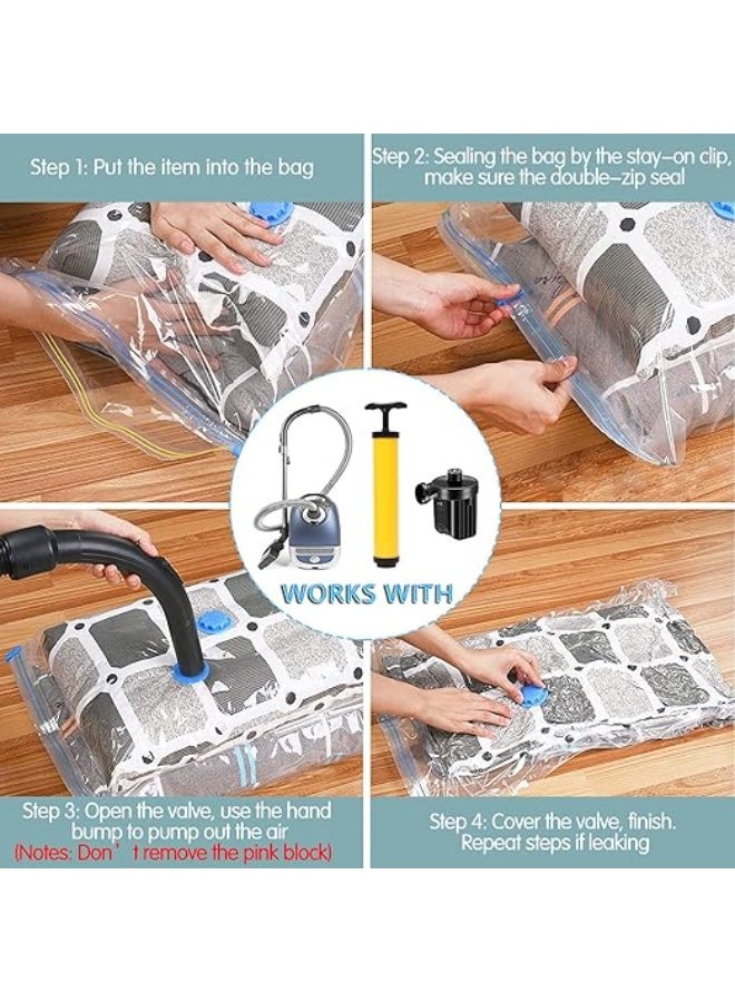 Set of vacuum-sealed storage bags. Transparent-205 - Image 4