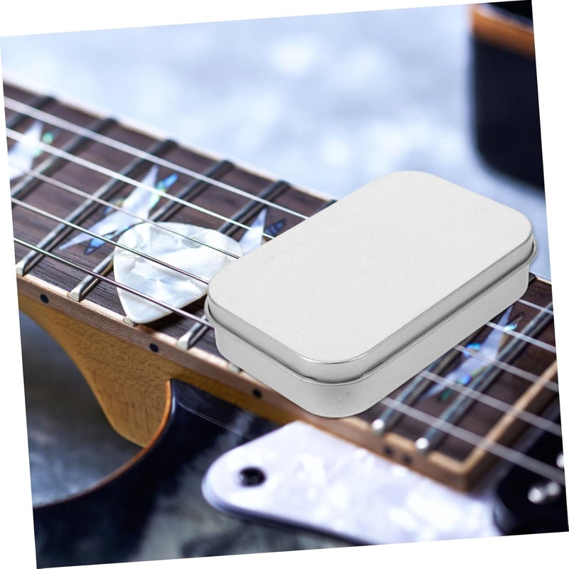 Box for Guitar Guitar Pick Organizer Plectrum Case Pick Container Metal Design - Image 4