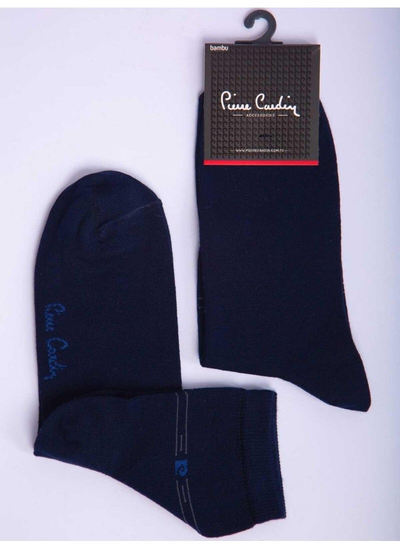 pierre cardin Bamboo 6-Pack Men's Short Socks 3024-PC Navy Blue 