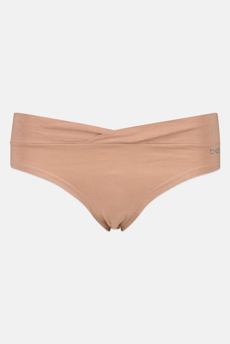 bebe Women 3 Pieces Brand Logo Low Rise Panties, Multicolor - Image 3