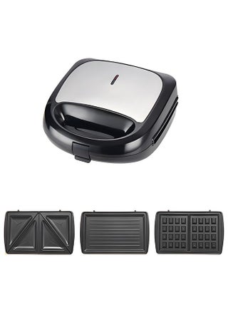 Sandwich Maker Waffle Maker,3 in 1 Toastie Maker with Non-Stick Detachable Plates,LED Indicator Lights, Anti-Skid Feet - pzsku/Z770A0F7E0682DDDF427AZ/45/_/1711507842/95446d88-1666-439c-ab16-47c8a2ee18f2