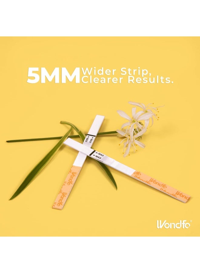 Wondfo Early Result Pregnancy Test Strips 25 Packs - Early Detection Of Pregnancy 10 Miu/Ml, Sensitive, Accurate Home Medical With Urine, Hcg Fertility Predictor Kit - Image 4