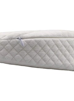 Beauenty Crib Wedge for Baby Nursing Memory Foam Baby Sleeping Wedge Pillow Infant Sleep Pillow with Removal Waterproof Cotton Cover (White)  - Image 5
