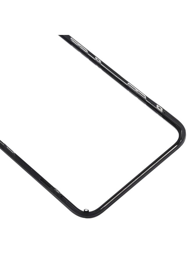 إيروريكس عدسة زجاجية خارجية للشاشة الأمامية مع إطار ولاصق شفاف بصري OCA لهاتف iPhone 11 (أسود) - Image 5