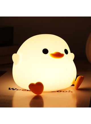 Duck Night Light for Kids,Soft Silicone Cute Night Lamp for Kids Room,Touch Control Dimming,USB Rechargeable Portable Night Light - pzsku/Z770A1D3A3237AE515E99Z/45/_/1710330532/c9d8e4d7-73fa-4a3a-b690-9f7a34b6165c