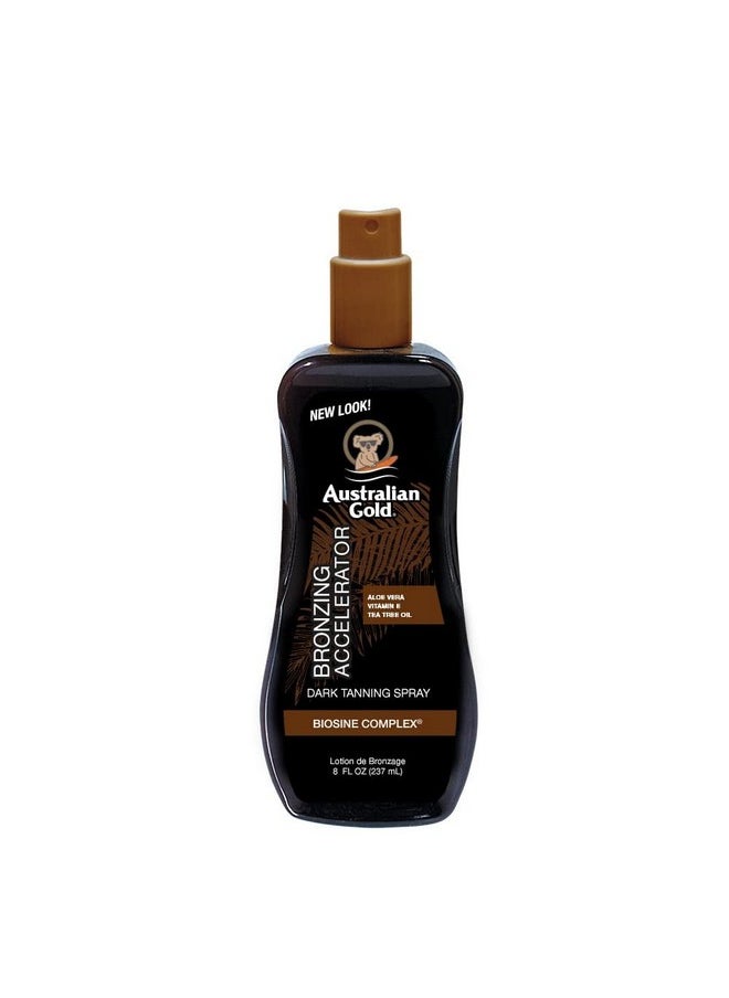 Australian Gold Dark Tanning Accelerator Spray Gel With Bronzer ; 8 Fl Oz Multicolor Agcb175(Packaging May Vary)  - Image 2