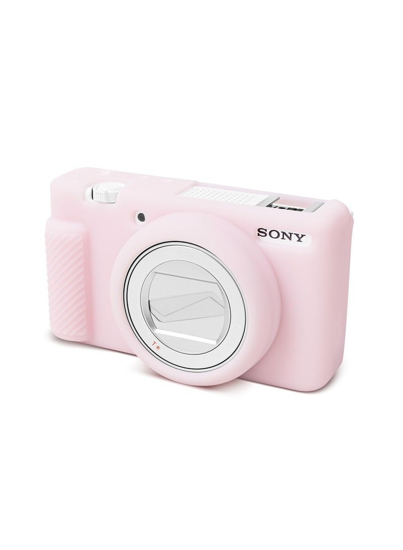 CMGTYYD Lightweight Soft Silicone Case for Sony ZV-1F, ZV-1M2 and ZV-1 Mark II Vlog Cameras, Durable Protection and Stylish Design  - Image 1