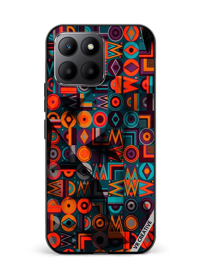 VR CREATIVE Protective Case Cover For Honor 70 Lite Flower Design Multicolour - Image 1