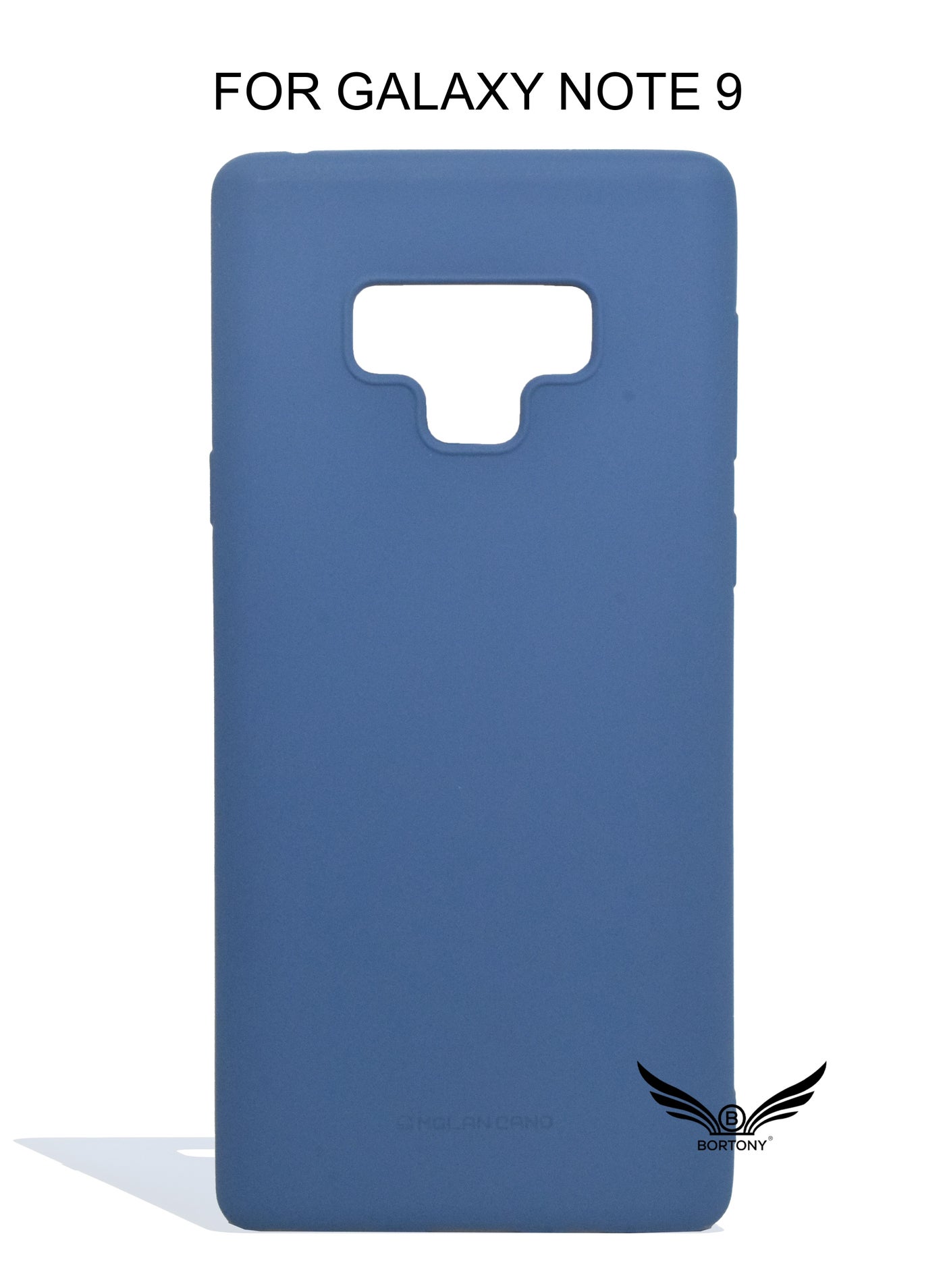 BORTONY Slim Full Body Stylish Silicone Protective Case Cover for Samsung Galaxy Note 9