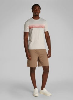 CALVIN KLEIN Linear Ombre Chest Logo T-Shirt  - Image 4
