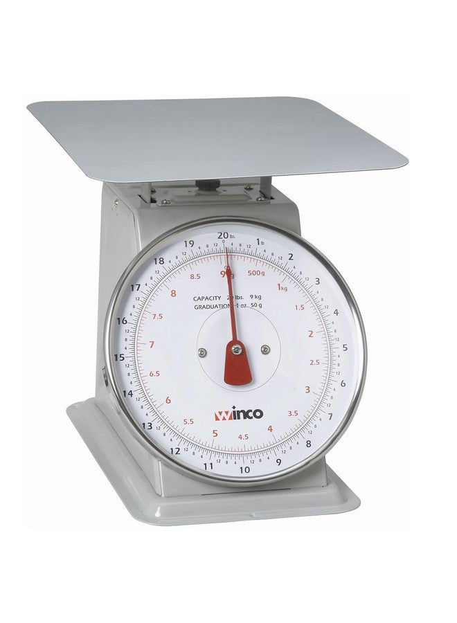 ميزان استقبال تناظري من وينكو مع قرص، وزن 20 رطلاً