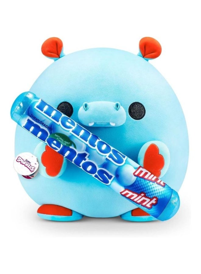 ZURU TOYS Snackles Medium - Hippo holding PLUSH Mentos Mint Flavour - Image 2