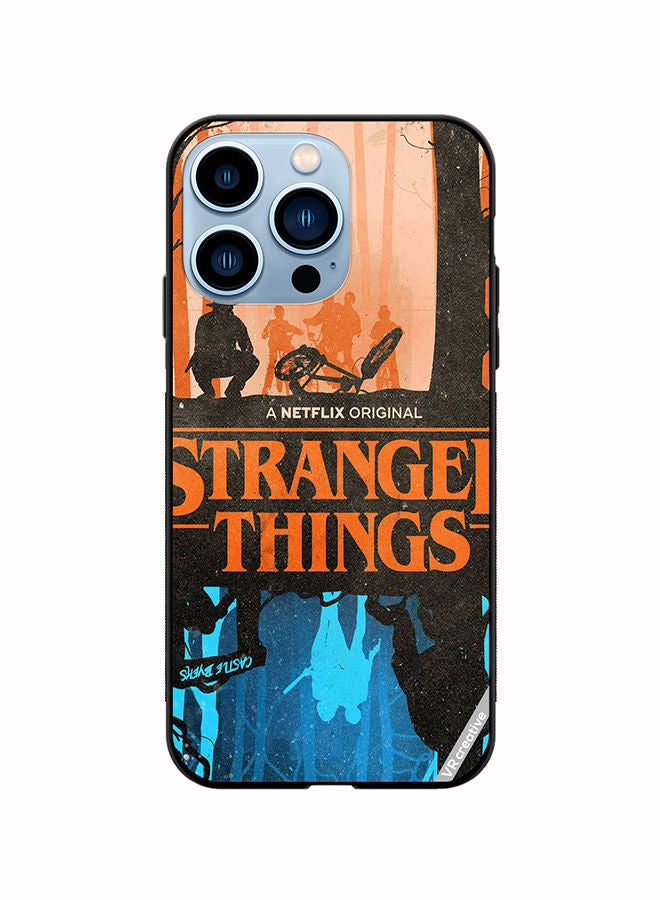 VR CREATIVE غطاء حماية لهاتف آبل آيفون 14 برو ماكس بتصميم أشياء غريبة متعدد الألوان - Image 1