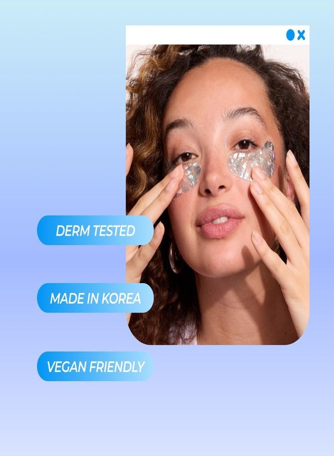 Vitamasques Diamond Eye Pads 3-Pack - Soothing and Rejuvenating Eye Patches Korean Skin Care Reduce Fine Lines, Puffiness & Dark Circles - Image 5