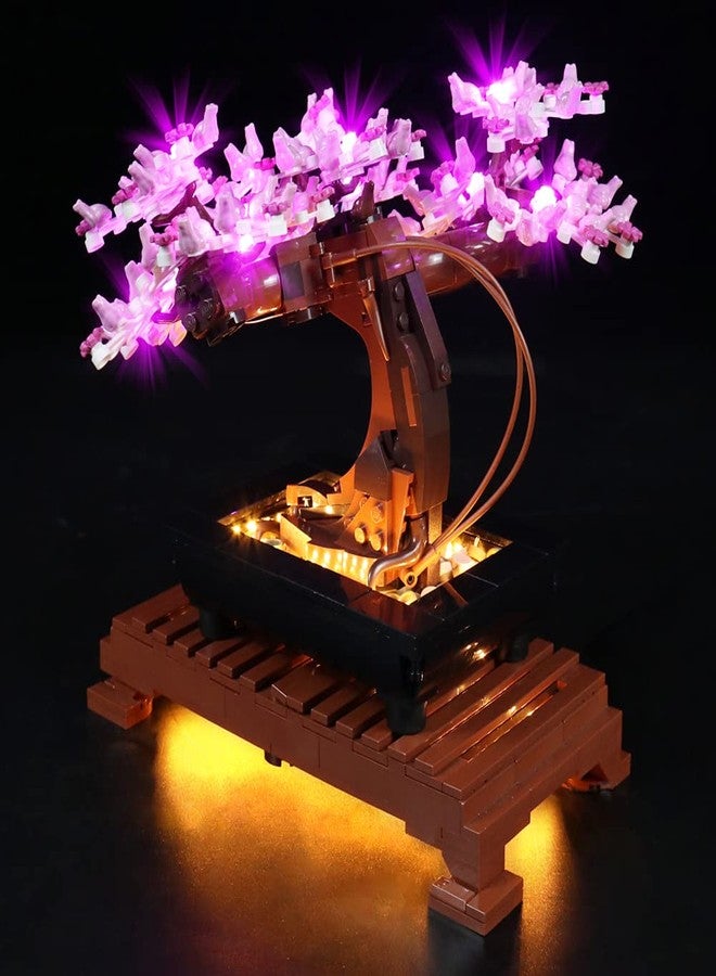 VONADO LED Light Kit Compatible with Lego Bonsai Tree 10281 Creative Lighting Set Accessories Compatible with Lego 10281 Bonsai Tree Building Set (Lights Only, No Models) - Image 3